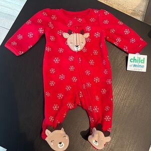 NWT Christmas pyjama size preemie